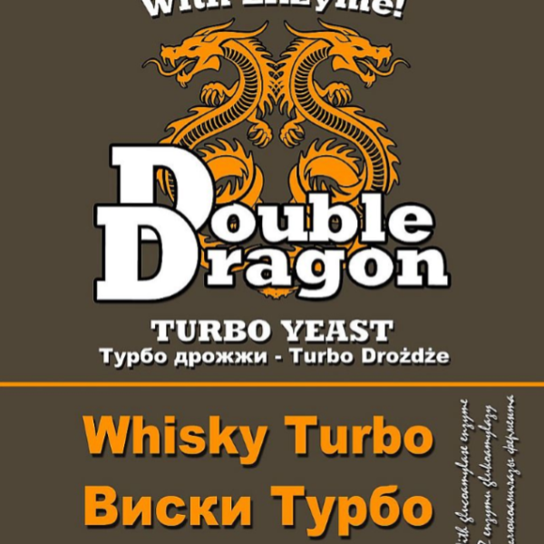 Турбо-дрожжи DoubleDragon Whisky, 72 г
